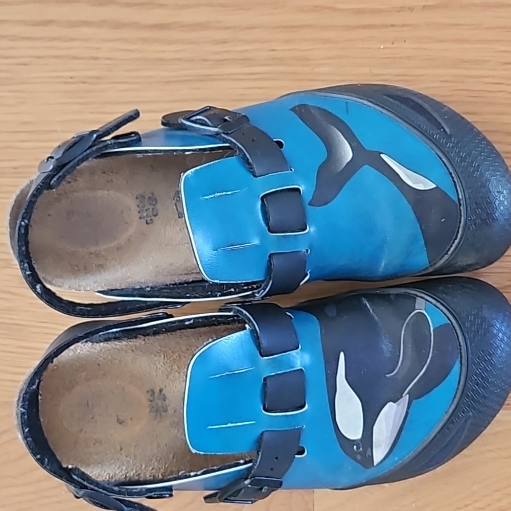 Fun kid Birkenstock size 34